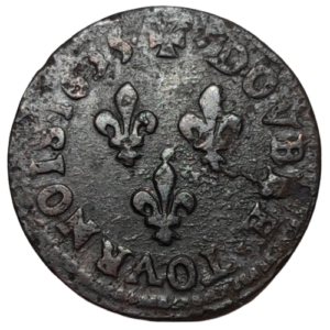 Louis XIII, double tournois de Navarre 1635 Saint-Palais