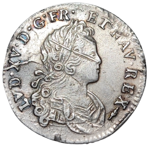 Louis XV, 1/6 d'écu ou 20 sols de France Navarre 1719 Amiens