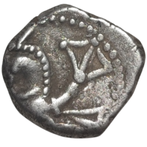 Allobroges (région du Dauphiné), denier à l&rsquo;hippocampe