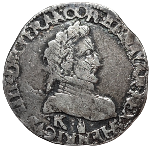 Henri IV, demi-franc 1590 Bordeaux