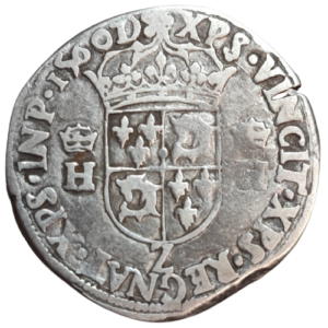 Henri II, teston du Dauphiné 1560 Grenoble