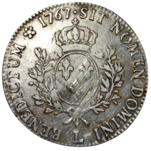 Louis XV, écu au bandeau 1767 Bayonne