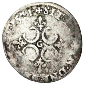 Charles IX, sol parisis 1571 Poitiers