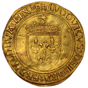Louis XII, écu d’or au soleil Tours
