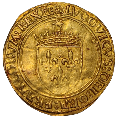 Louis XII, écu d'or au soleil Tours