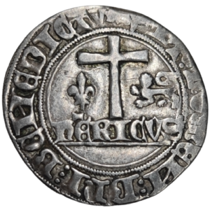 Henry VI de Lancastre, blanc aux écus Rouen