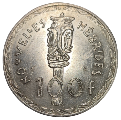Nouvelles Hébrides (Vanuatu), 100 francs 1966