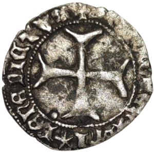 Charles VIII, liard au dauphin, 1ère émission Lyon