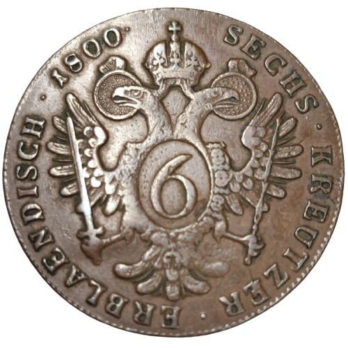 François II, 6 kreuzer 1800 Smolnik
