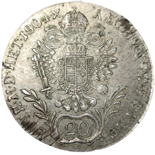 François II, 20 kreuzer 1804 Baia Mare