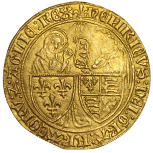Henry VI de Lancastre, salut d’or Saint-Lô