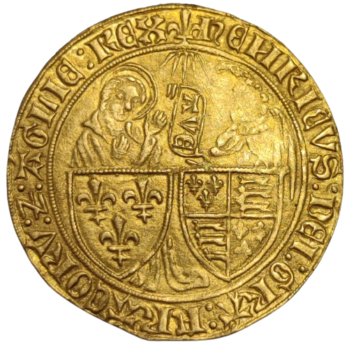 Henry VI de Lancastre, salut d'or Saint-Lô
