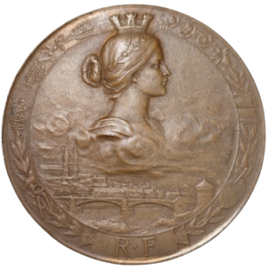 Médaille, exposition nationale d’Angers 1895