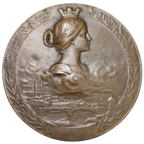 Médaille, société de tir d'Angers