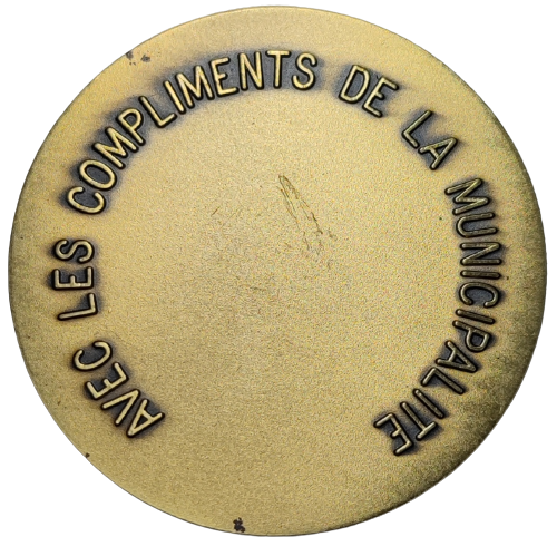 Médaille, mairie d'Angers