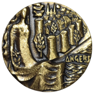 Médaille, mairie d’Angers