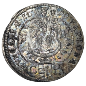 Léopold 1er, 3 kreuzer CH 1699 Preßburg