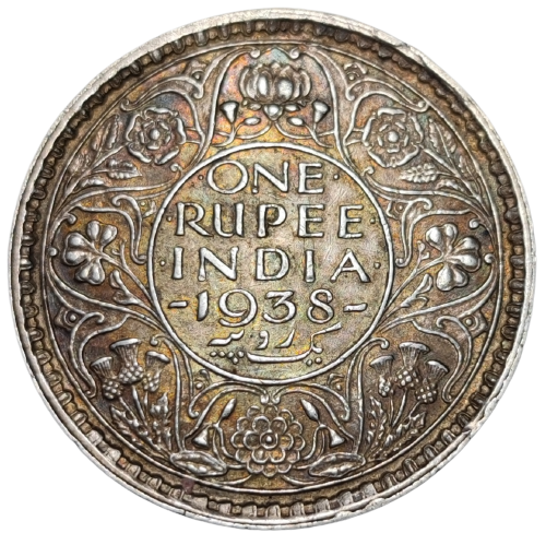 Georges VI, 1 rupee 1938 Bombay