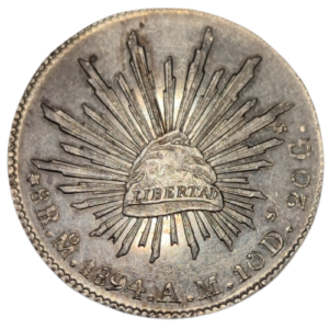 République Mexicaine, 8 réales 1894 Mexico