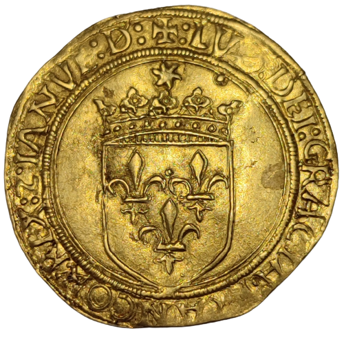 Louis XII, écu d'or au soleil, Gênes