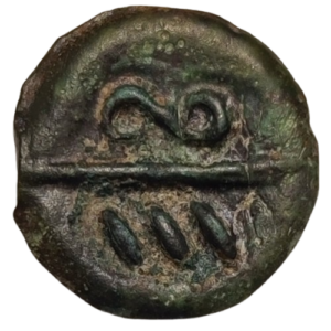 Bellovaques (Région de Beauvais), potin aux chevrons