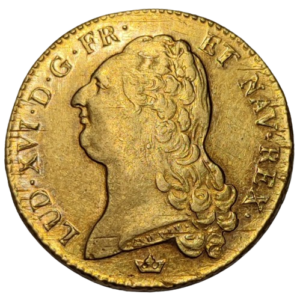 Louis XVI, double louis d’or à la tête nue 1790 Toulouse