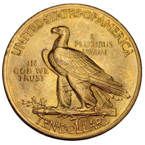 10 dollars or tête d&rsquo;indien 1932 Philadelphie