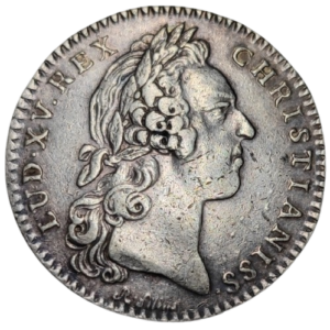 Louis XV, jeton, trésor royal 1758