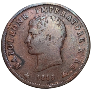 Royaume de Napoléon, 1 soldo 1813 Milan