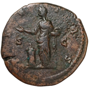 Empire romain, Lucille, sesterce