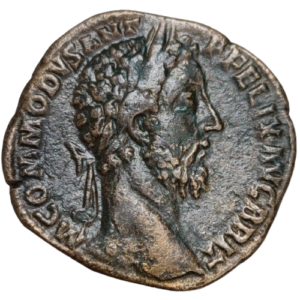 Empire romain, Commode, sesterce
