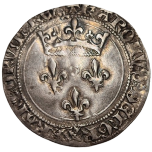 Charles VII, gros de roi Lyon