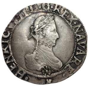 Royaume de Navarre / Béarn, Henri III de Navarre, II de Béarn, franc 1585 Saint-Palais