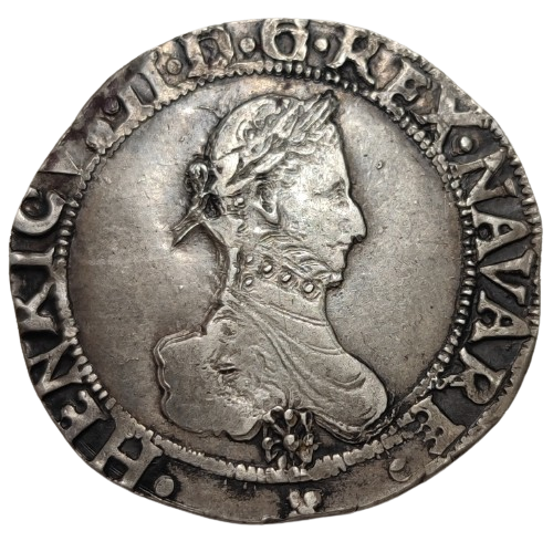 Royaume de Navarre / Béarn, Henri III de Navarre, II de Béarn, franc 1585 Saint-Palais