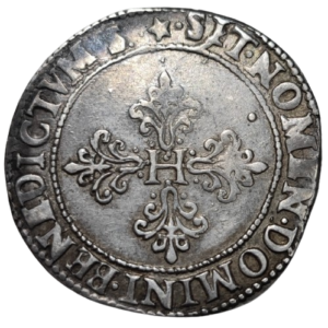 Henri III, franc au col fraisé 1585 Toulouse