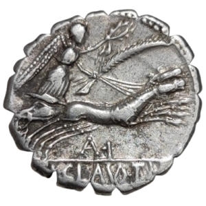 République Romaine, Claudia, denier serratus