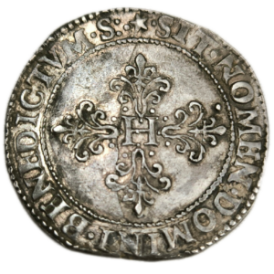 Henri III, franc au col fraisé 1586 Toulouse