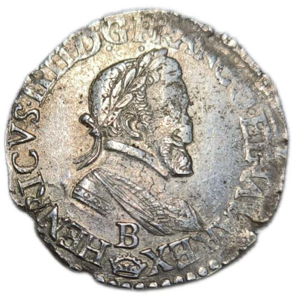 Henri IV, demi-franc 1605 Rouen