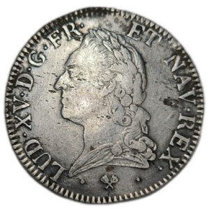 Louis XV, écu à la vieille tête 1774 Bayonne