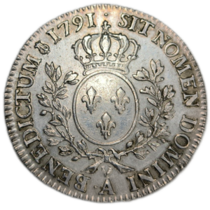 Louis XVI, demi-écu 1791 Paris