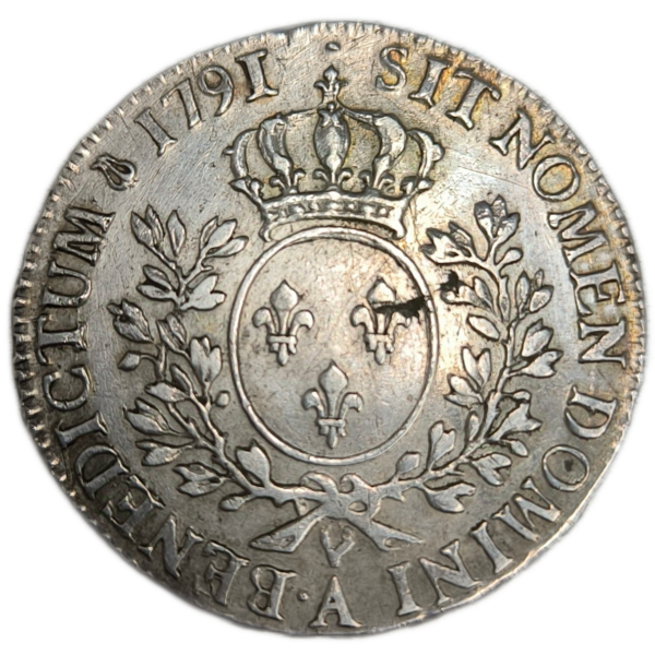 Louis XVI, demi-écu 1791 Paris