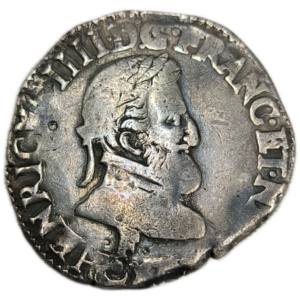 Henri IV, demi-franc 1602 Angers
