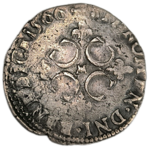 Charles IX, sol parisis, 1er type 1566 Toulouse