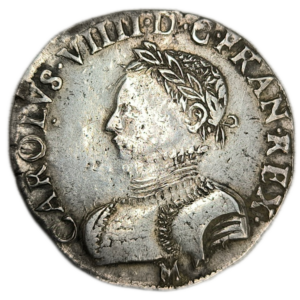 Charles IX, teston, 2ème type 1566 Toulouse