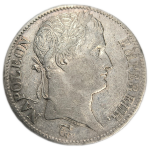 Napoléon 1er, 5 francs, empire français 1810 Paris