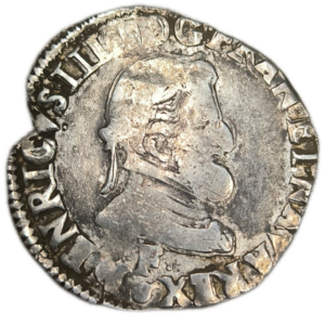 Henri IV, demi-franc 1601 Angers