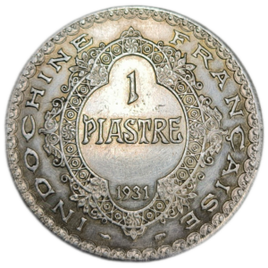Indochine Française, 1 piastre 1931 Paris