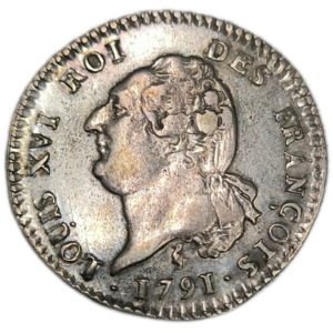 Constitution, 15 sols François 1791 Paris