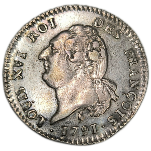 Constitution, 15 sols François 1791 Paris