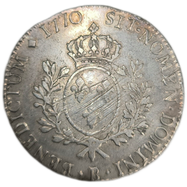 Louis XV, écu au bandeau 1770 Rouen